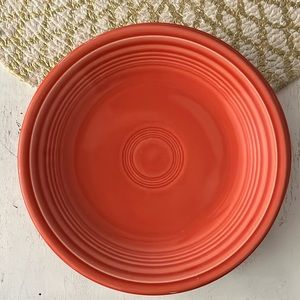 Fiestaware 7” Salad Plate Persimmon Fiesta HLC